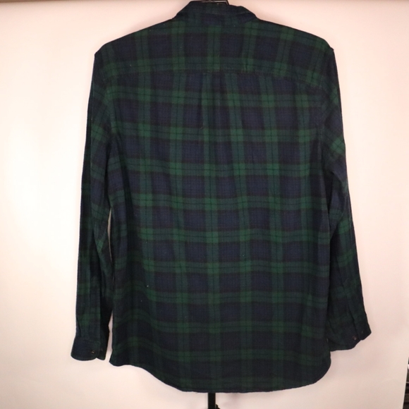 L.L. Bean Flannel Plaid Button Down Shirt Size XLT Mens. - Picture 3 of 4